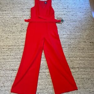 Vince Camuto Vibrant Red Jumpsuit